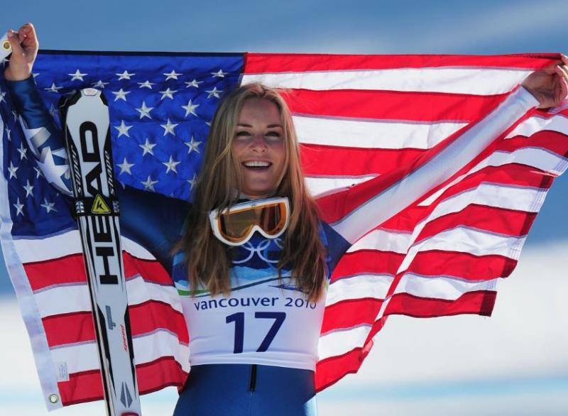 Lindsey Vonn participara en los Juegos Olimpicos de Invierno con España