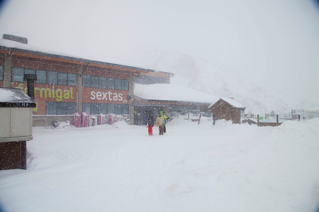 Las estaciones Aramón presentan 283 kilómetros esquiables a día 23 de enero del 2013