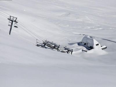 Cauterets en el Pirineo francés, probablemente la estación con más nieve del mundo