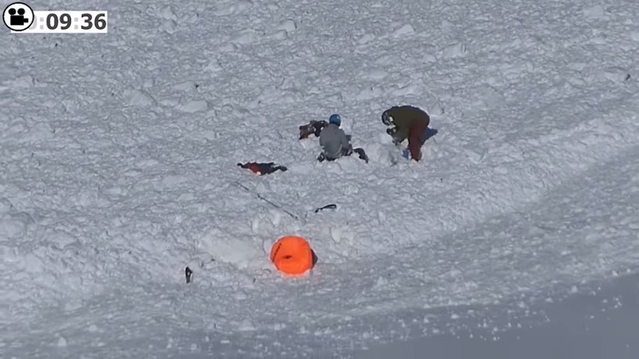 Un vídeo analiza la avalancha en el del Tuc de la Llança en la que 3 esquiadores resultaron heridos