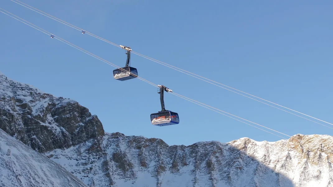 Primer teleférico construido en los últimos 15 años en una estación de esquí de América del Norte