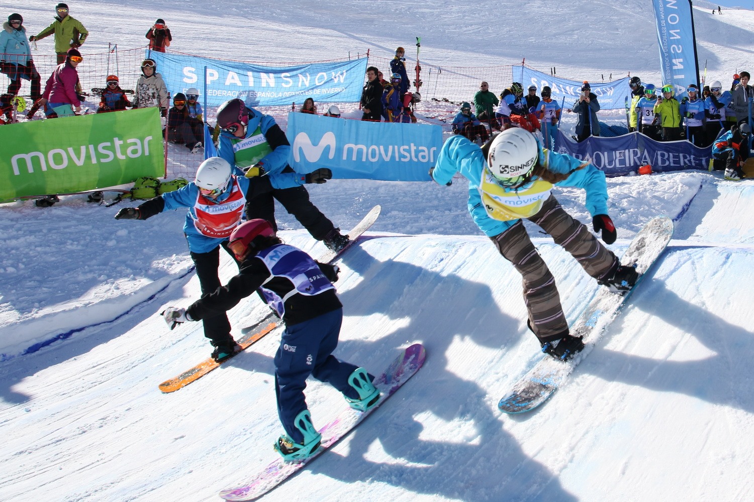 La Copa de España Movistar de Snowboardcross y Skicross llega a Baqueira Beret