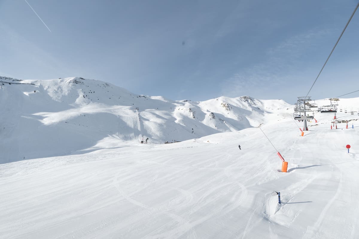 Fin de semana blanco en estaciones de esquí del Grupo Aramón