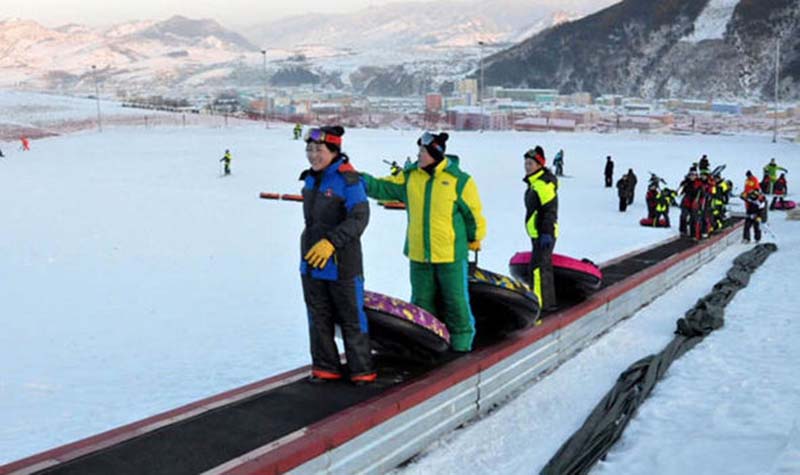 “Aparece” una nueva estación de esquí en Corea del Norte, construida en apenas 10 meses