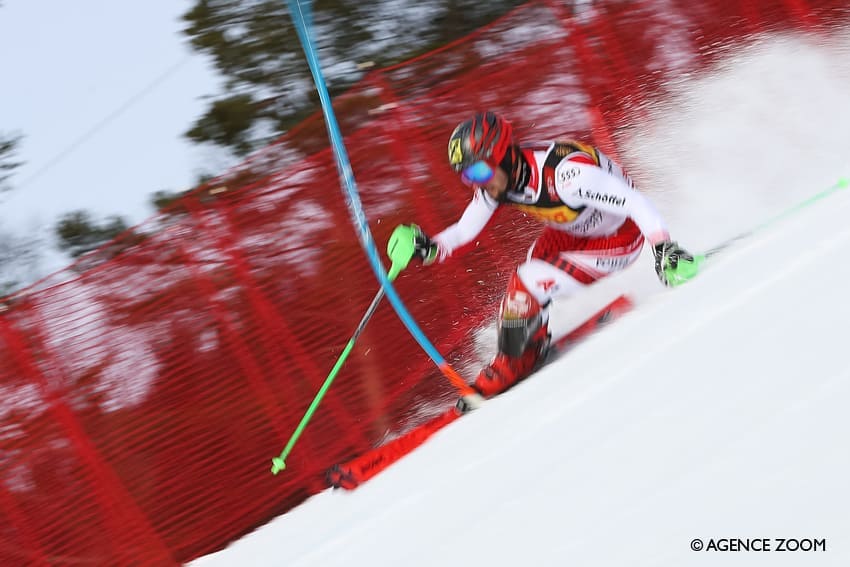 Marcel Hirscher cierra los mundiales de Are revalidando el título de campeón de slalom