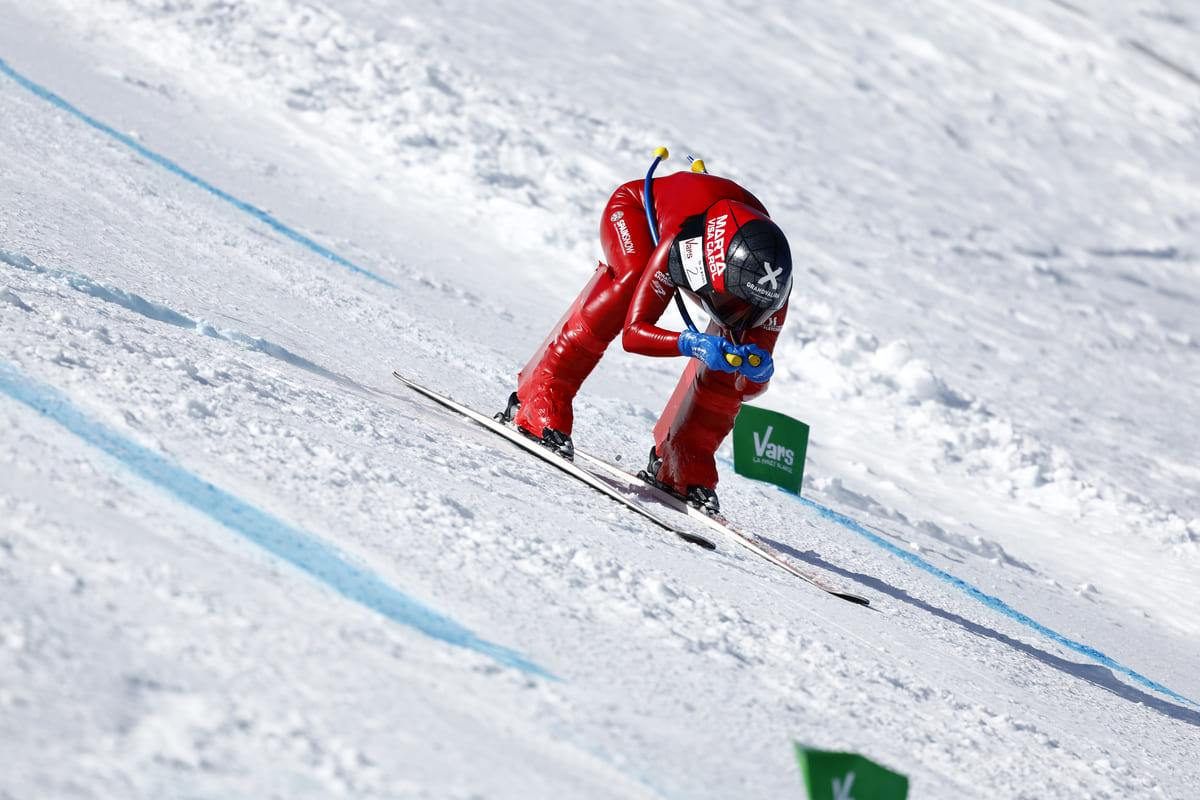 Marta Visa destroza el Récord de España esquiando a 214,617 km/h en Vars