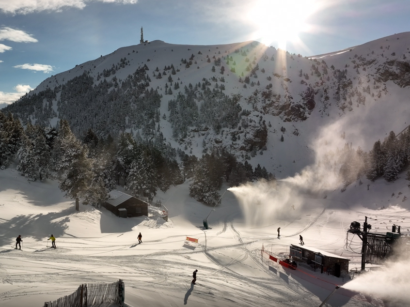 La Molina + Masella abre el dominio esquiable conjunto de Alp 2500, con 120 km de pistas