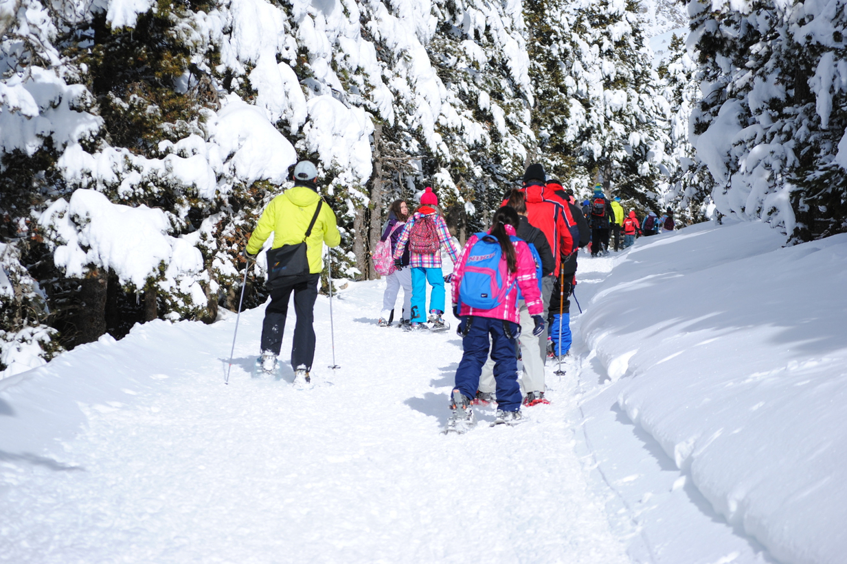 Naturlandia, a"fondo" con los miles de chavales del programa esquí escolar