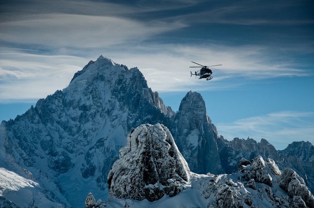 Rescatan muerto en el Mont Blanc a un esquiador de montaña que se saltó el confinamiento