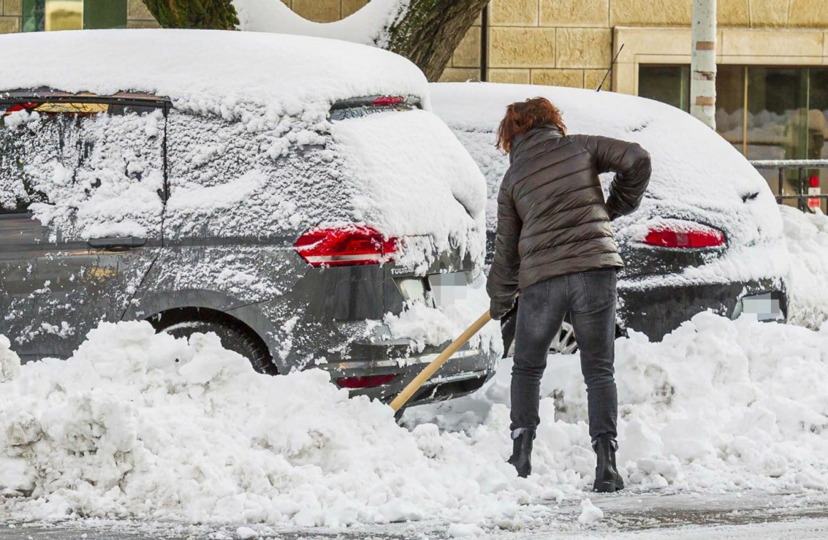 Un gran temporal de nieve en Italia sepulta a todo un pueblo y lo deja sin electricidad