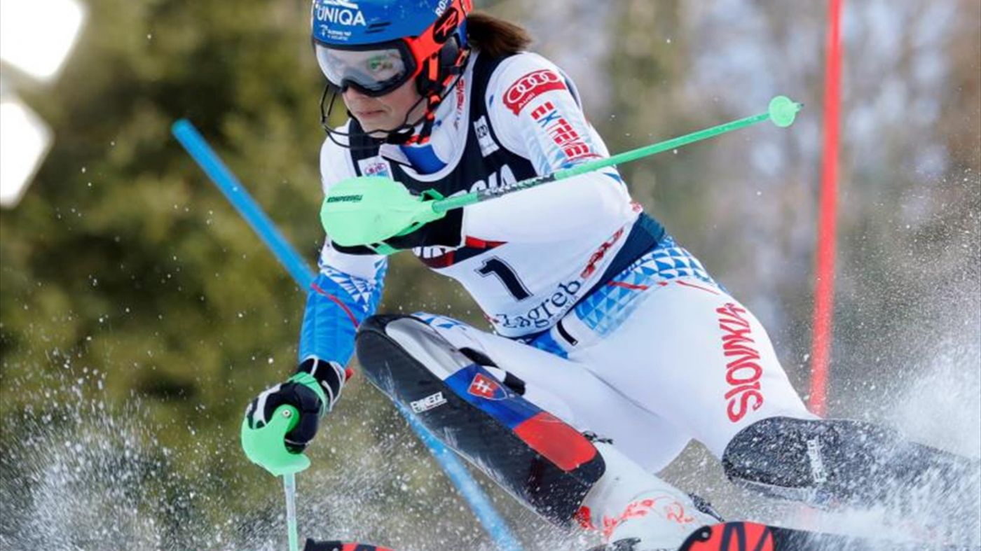 El francés Noel y la eslovaca Vlhova ganan sendos slaloms en Zagreb por delante de los favoritos