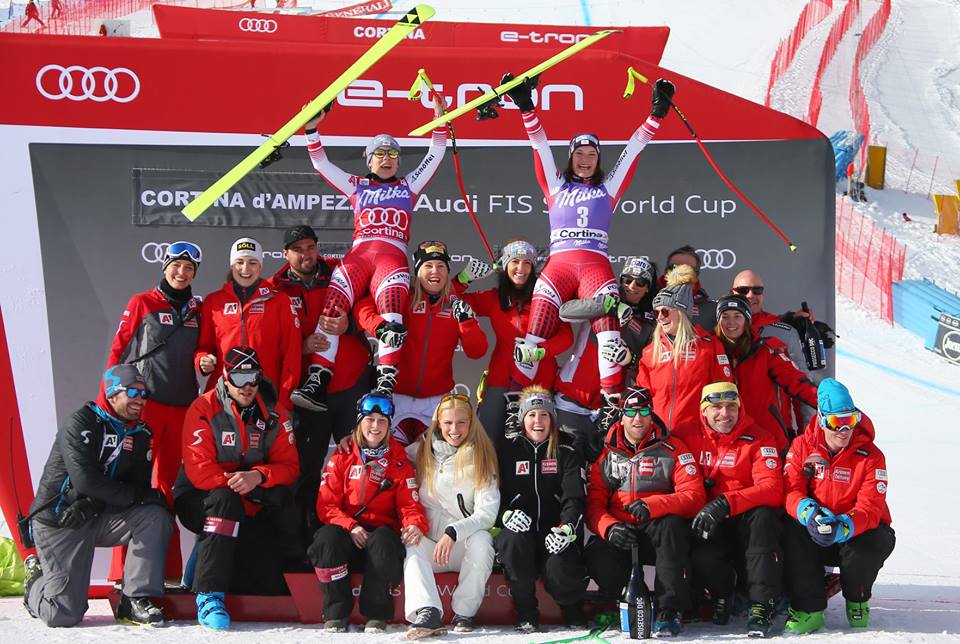 Los esquiadores austriacos se imponen en los descensos de la Copa del Mundo del fin de semana 