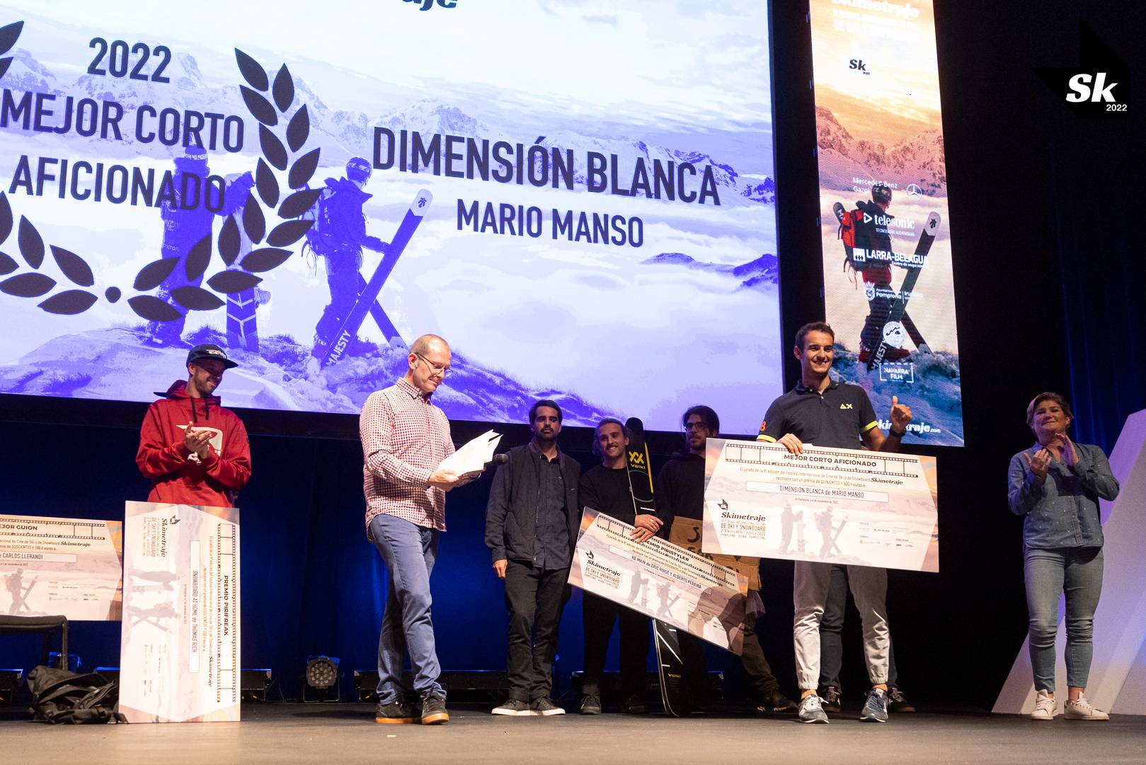 "Dimensión Blanca" del rider Alex Blasco y rodada en Andorra gana el Skimetraje