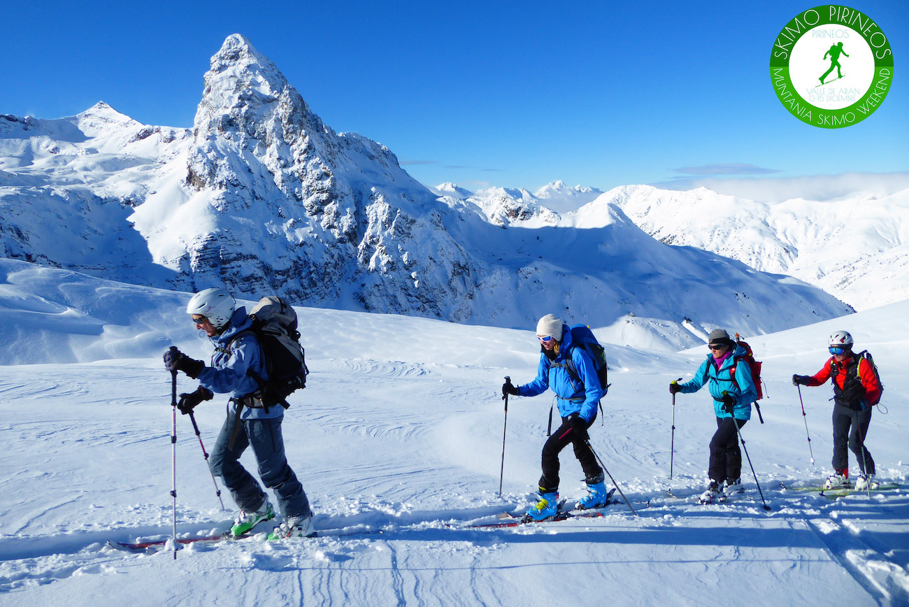 El esquí de montaña se reúne en la Val d'Aran. Participa en talleres, salidas guiadas y tests