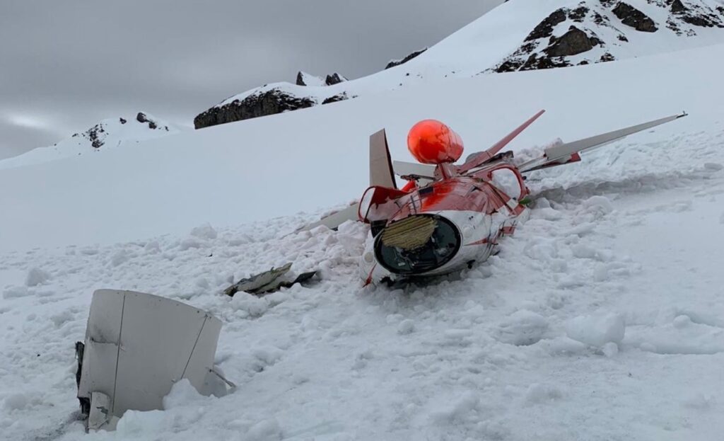 Un avión de combate suizo se estrelló muy cerca de una estación de esquí