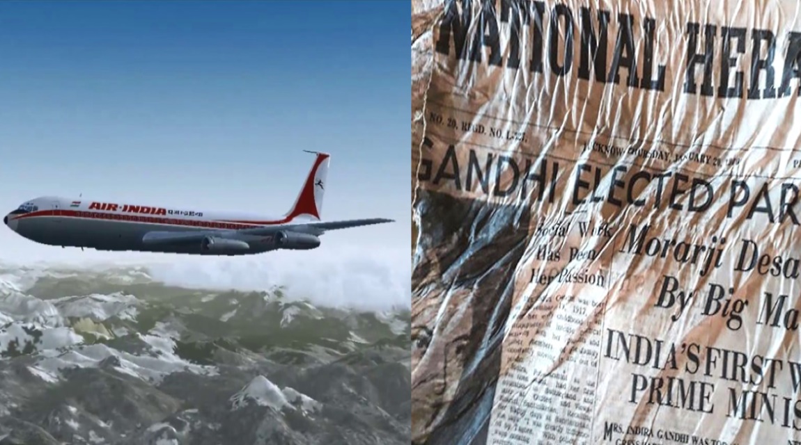 Mont-Blanc: hallados los periódicos del accidente del avión Air India escupidos por el glaciar