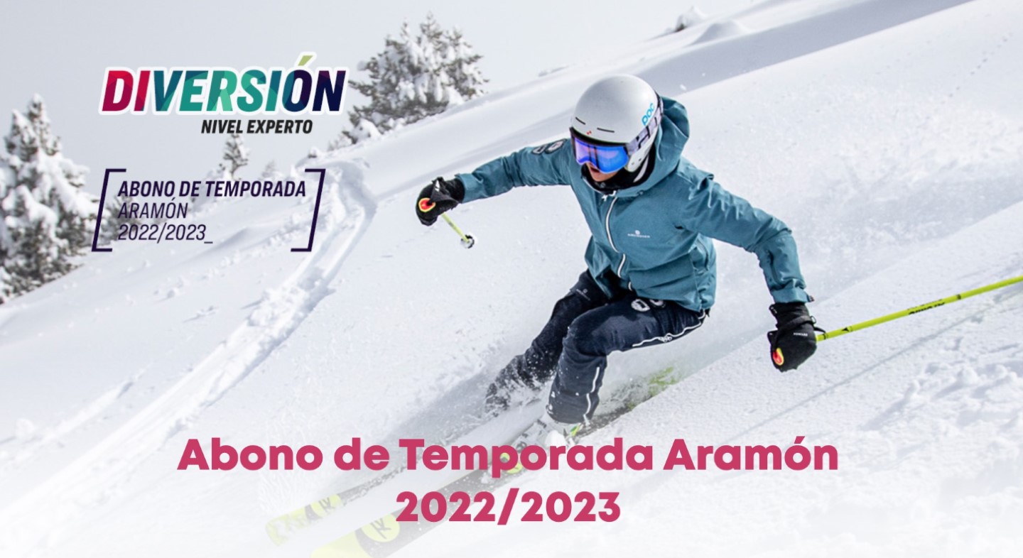 Aramón lanza los Abonos de temporada 2022-23 con un precio en promoción desde 779 €