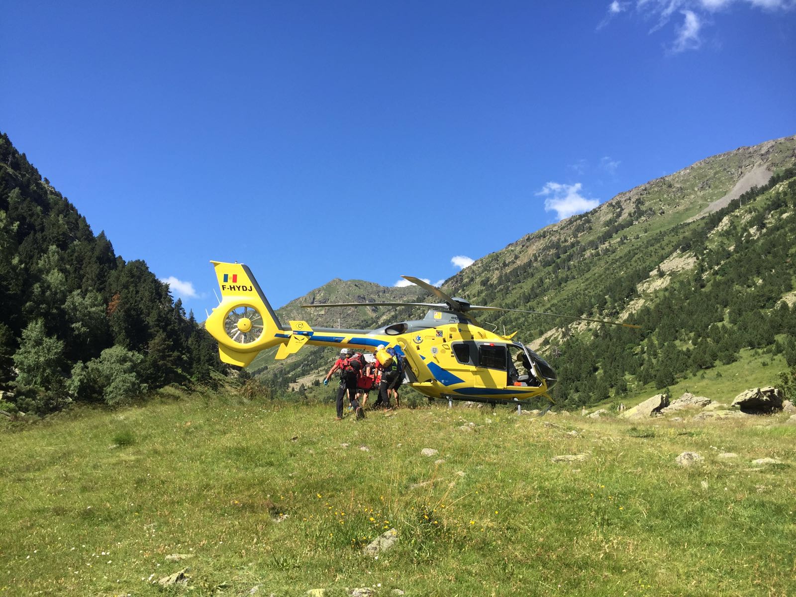 Accidente mortal de un excursionista en el Valle de Sorteny (Andorra)