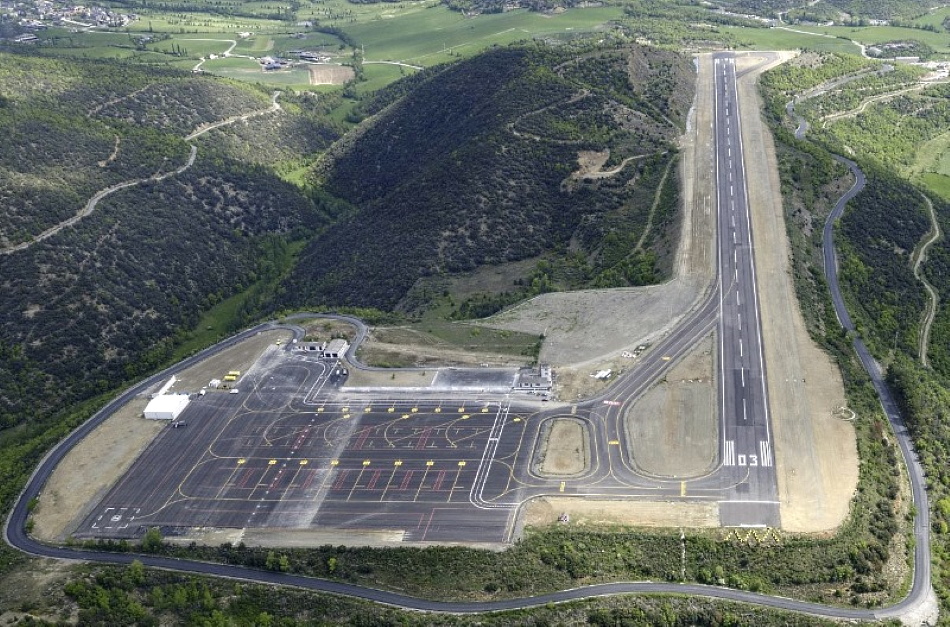 Así es el exclusivo sistema de aproximación GPS de vuelo del aeropuerto de Andorra-La Seu
