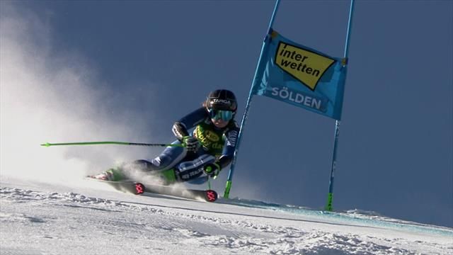 ¡Alice Robinson en el país de las maravillas! la joven de 17 años vence a Shiffrin en Sölden