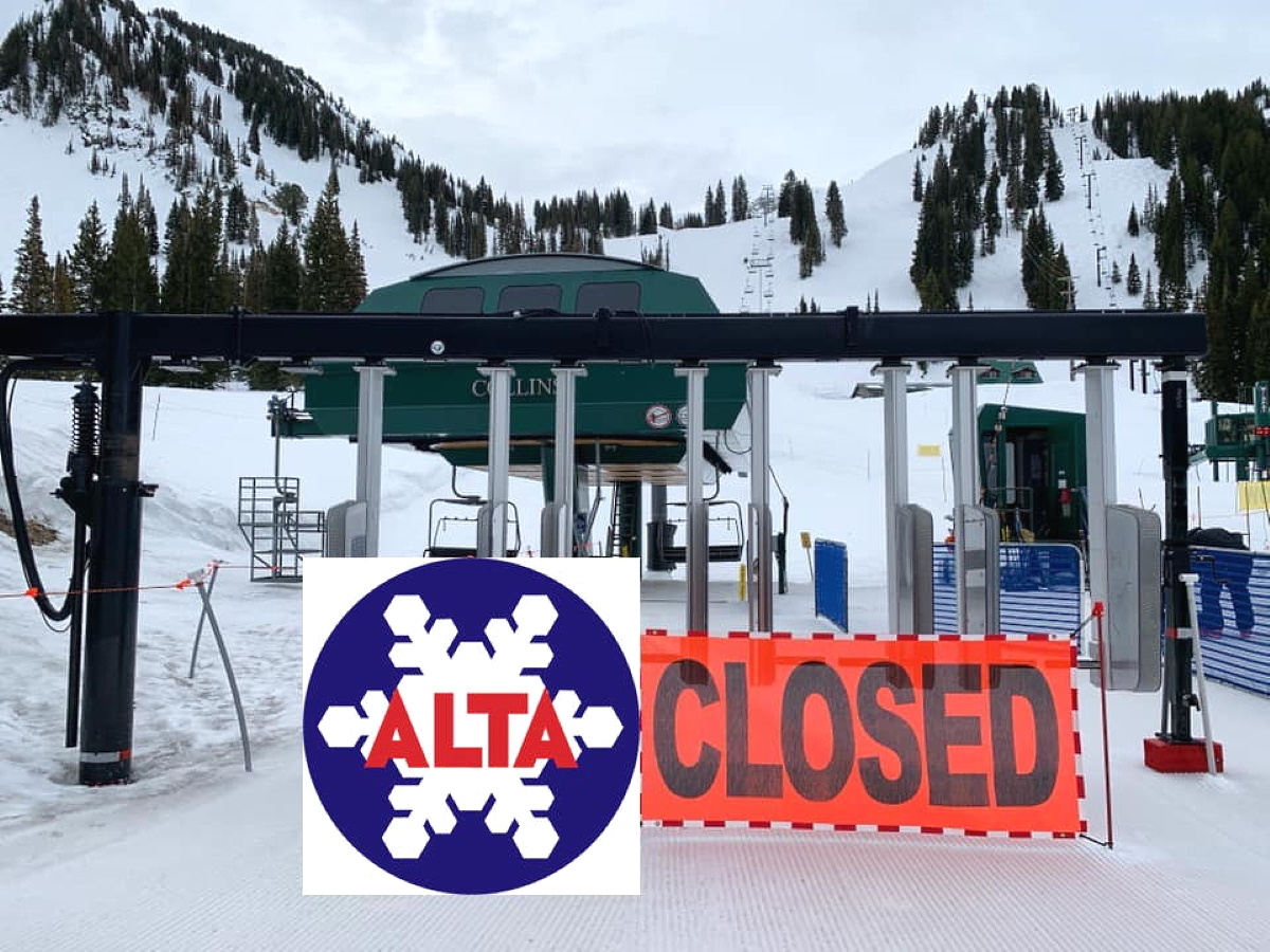 Cierre en cadena de los resorts de esquí de América del Norte debido al coronavirus