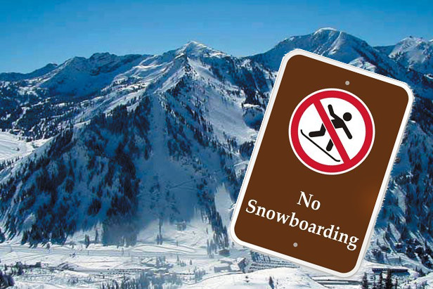 Un tribunal federal confirma la prohibición de los snowboarders en Alta