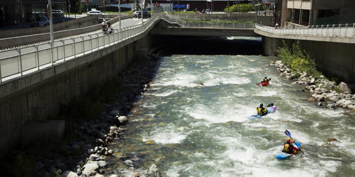 Andorra planea convertir el río Valira en un parque de aguas bravas urbano