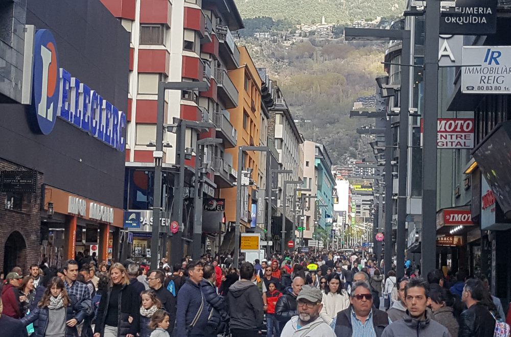159.000 vehículos entran en Andorra esta Semana Santa, un 7% más que el año pasado