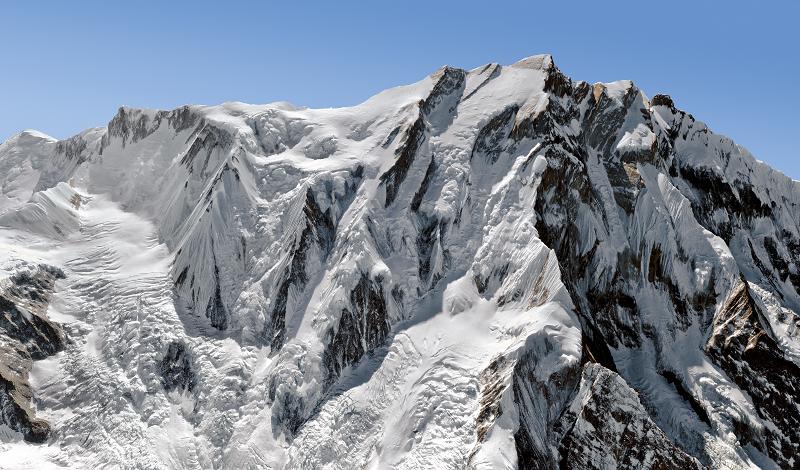 El Annapurna es la décima montaña más alta de la Tierra entre los catorce ochomiles