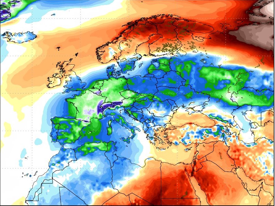 Previsión Meteo Ola de Frío: A las puertas de un cambio de tiempo con nevadas y aire siberiano