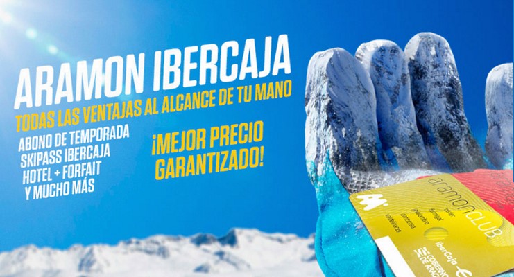 Aramón lanza ofertas exclusivas de nieve para los clientes de Ibercaja 