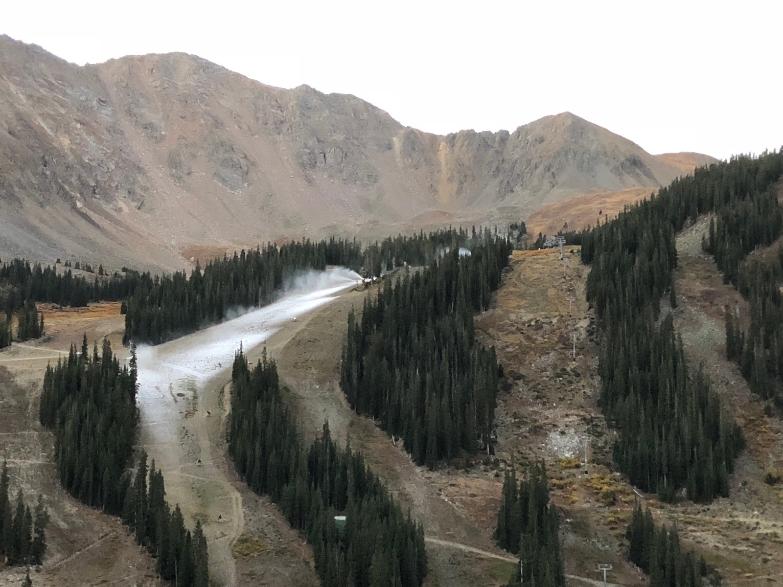 Arapahoe Basin "calienta motores"... ¿Cuál será la primera estación en abrir este año?