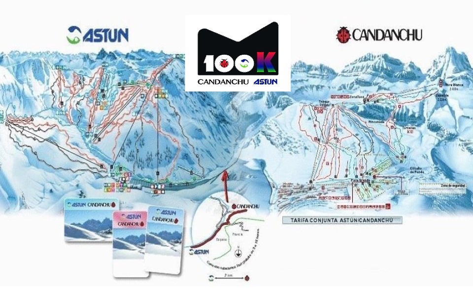 100K, el gran dominio esquiable del Valle del Aragón une a Astún, Candanchú y Ambar