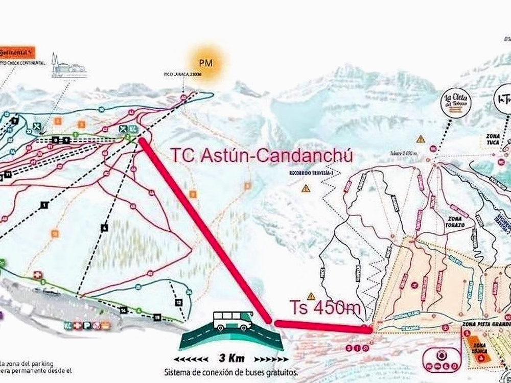 El proyecto de unión de Candanchú-Astún da un gran paso para convertirse en realidad
