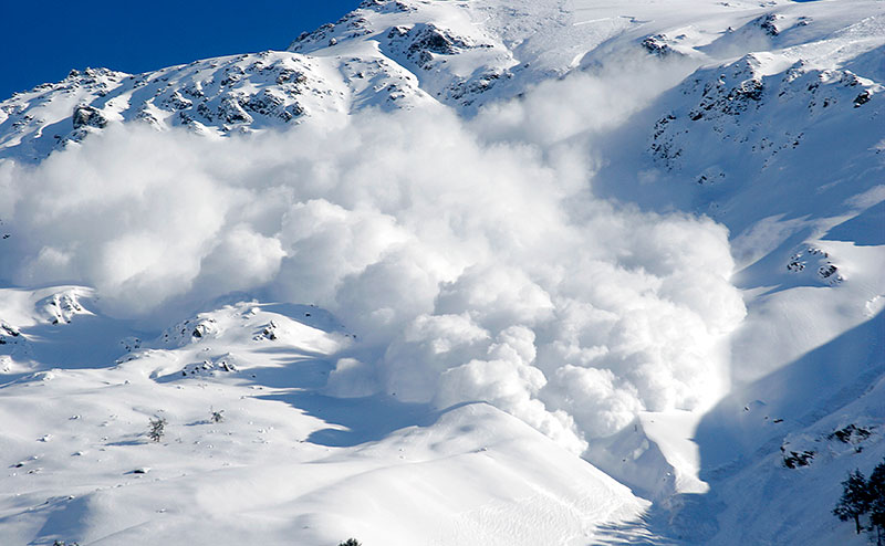 Vídeo de una impresionante avalancha de Seracs en La Grave 