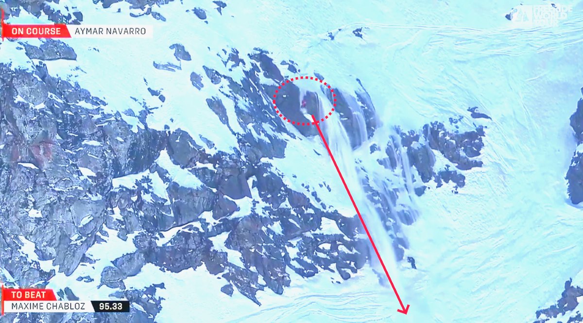 El vídeo de la caída de Aymar Navarro y la última locura de Abel Moga en el Xtreme Verbier