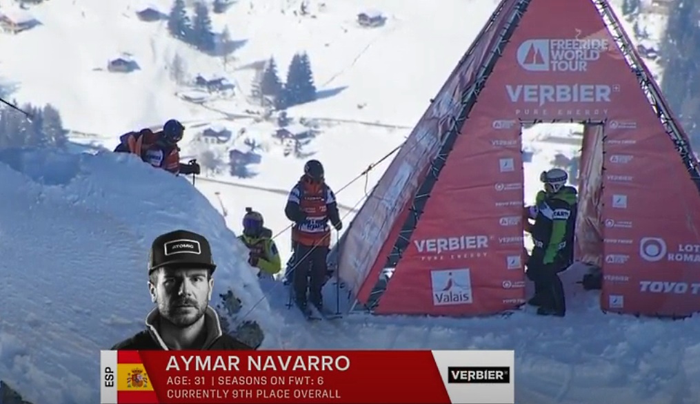 El vídeo GoPro de la épica bajada de Aymar Navarro en el Xtreme de Verbier