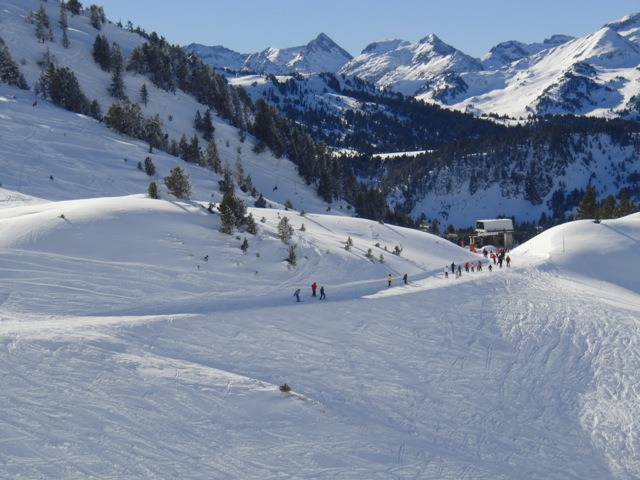 Baqueira Beret en navidades ha presentado una gran afluencia con 166.000 esquiadores