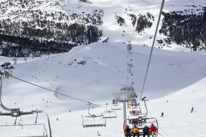 Grandvalira registra cerca de 150.000 días de esquí durante la Semana Santa