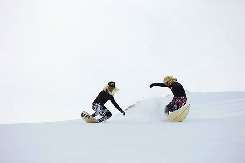 Llega el Snow Surfing, la mejor forma de cambiar de estación del año