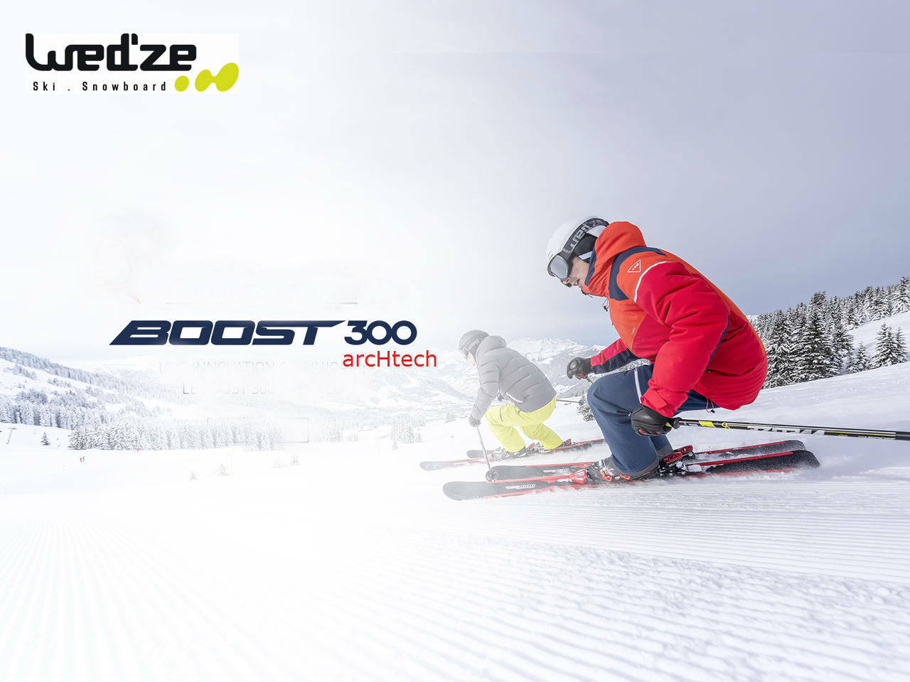 Boost 300 arcHtech de Wed´ze, un esquí de iniciación con prestaciones y precio irresistibles