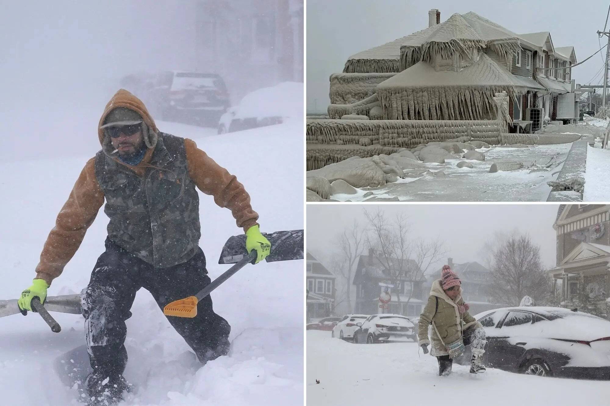 Decenas de muertos por la gran tormenta de nieve y frío en América