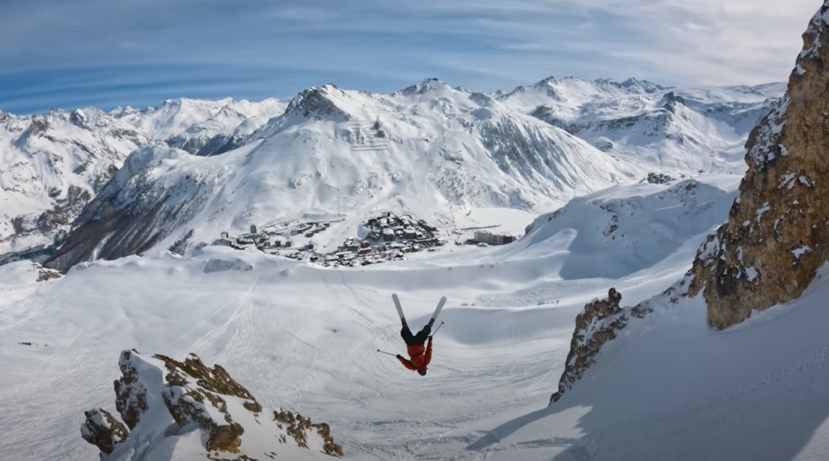 Los 53 segundos más alucinantes de Candide Thovex esquiando en Tignes