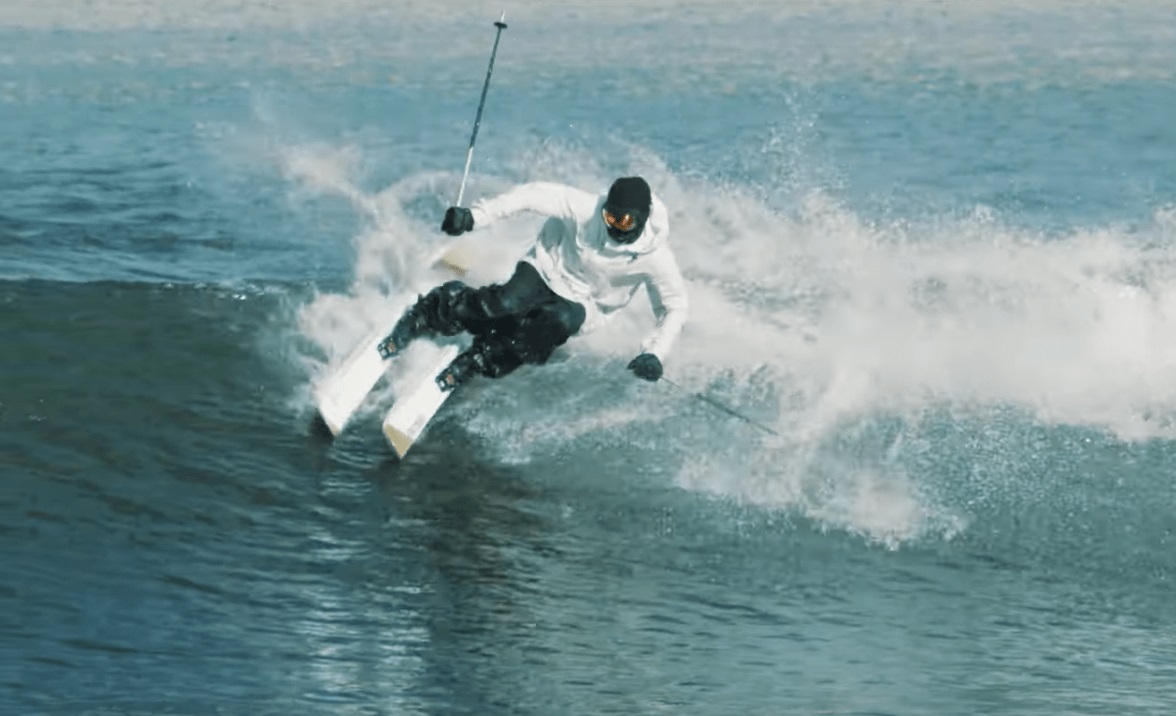 Los secretos de Candide Thovex para "surfear" olas con esquís en su nuevo vídeo