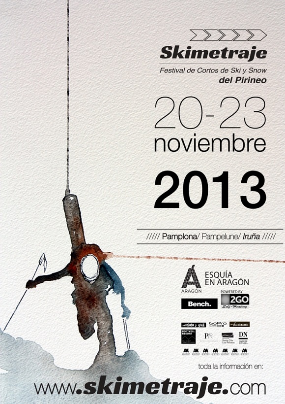 Revelados los detalles de Skimetraje 2013, II edición cartel de Ricardo Montoro