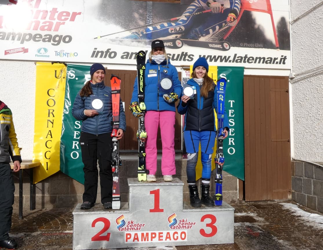 Celia Abad consigue el oro en el slalom FIS de Pampeago, Italia