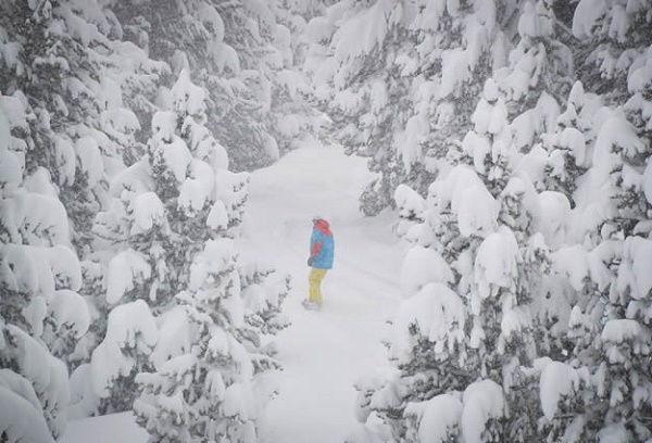 Snowboard en Cerler. Foto de Ana Cruzat