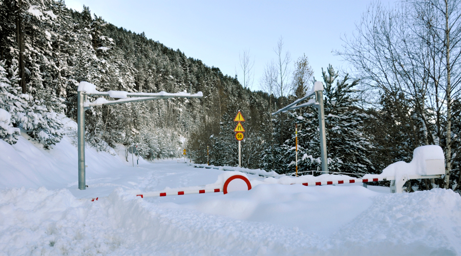 La carretera del Coll de Ordino en Andorra, se cierra este lunes hasta la próxima primavera