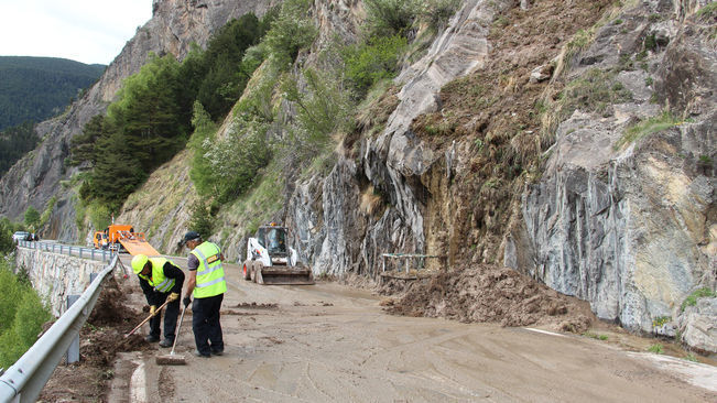 La carretera del Coll de Ordino en Andorra, volverá a estar abierta en invierno