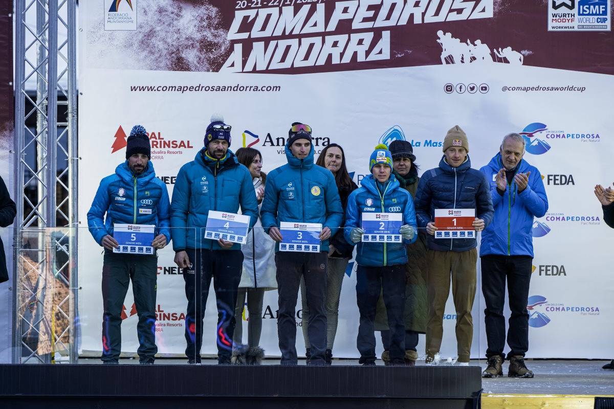 Inicio de la Copa del Mundo de Esquí de Montaña ISMF Comapedrosa Andorra 2023
